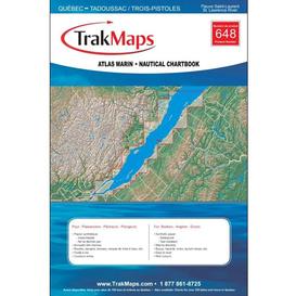 Atlas marin de Fleuve Saint-Laurent: Québec à Tadoussac-Trak Maps (648)