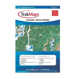 Atlas marin du Lac Memphrémagog- Trak Maps (533)