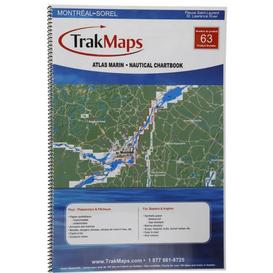 Atlas marin de Montréal-Sorel- Trak Maps (63)