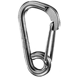 Spring Hooks with Eye (S-2453)