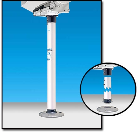 Double Locking Stowable Pedestal Mount 28