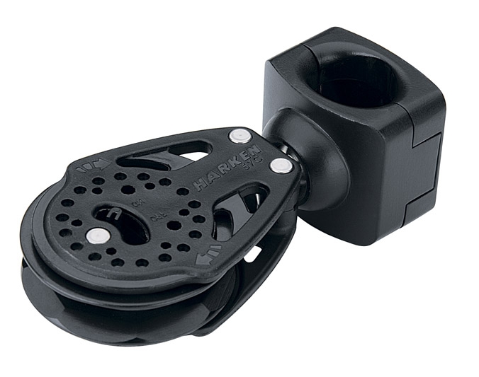 57 mm Ratchet Stanchion-Mount Block-Harken (7402)