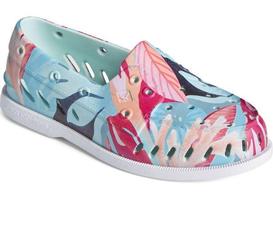 Chaussure Bateau Authentic Original Float Coral Floral Femme Sperry (STS87476)