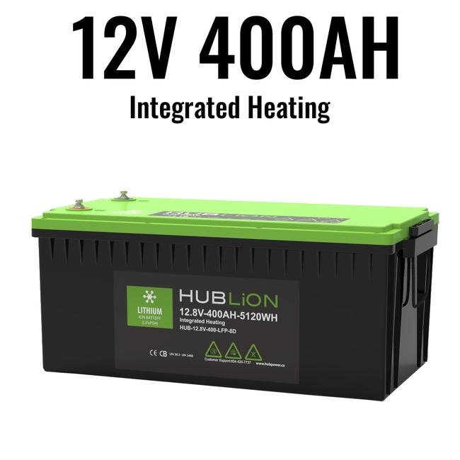 HUBLION 12V 400H Lithium Battery
