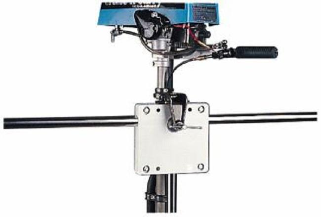 Support Moteur Hors-bord Pour Tableau Arrière De Bateau - Compatible Yamaha 30 à 200 Cv, Caoutchouc, 12.7x5.4x5.4 Cm