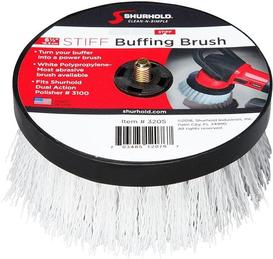 Brosse à récurer dure pour polisseuse Dual Action Shurhold (3205)