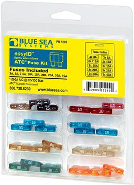 Kit de fusibles easyID Blue Sea (5290)