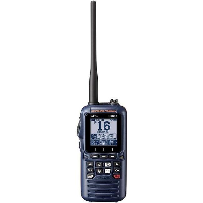 VHF/GPS/Bluetooth portatif flottant 6 watts (HX891BT)